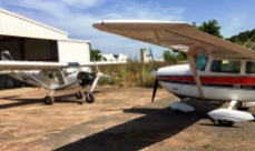 Flying in the Gambia 3